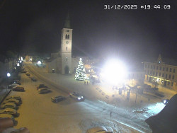 Náměstí, koste sv. Markéty