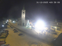 Náměstí, koste sv. Markéty