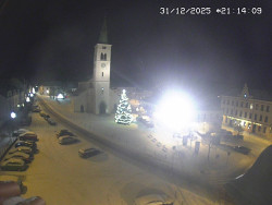 Náměstí, koste sv. Markéty