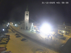 Náměstí, koste sv. Markéty