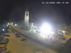 Náměstí, koste sv. Markéty