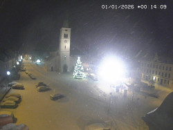 Náměstí, koste sv. Markéty