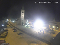 Náměstí, koste sv. Markéty