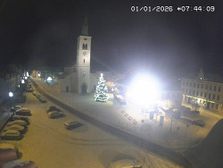 Náměstí, koste sv. Markéty