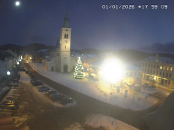 Náměstí, koste sv. Markéty