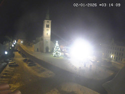 Náměstí, koste sv. Markéty