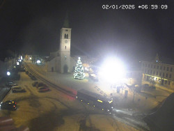 Náměstí, koste sv. Markéty