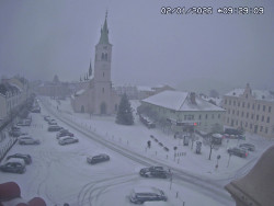 Náměstí, koste sv. Markéty