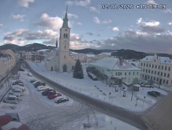 Náměstí, koste sv. Markéty