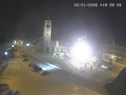 Náměstí, koste sv. Markéty