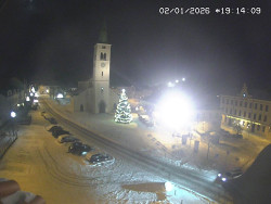 Náměstí, koste sv. Markéty