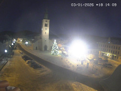 Náměstí, koste sv. Markéty