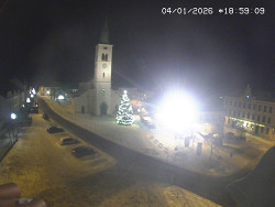 Náměstí, koste sv. Markéty