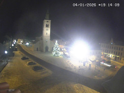 Náměstí, koste sv. Markéty