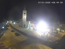 Náměstí, koste sv. Markéty