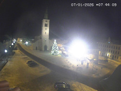 Náměstí, koste sv. Markéty