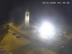 Náměstí, koste sv. Markéty