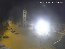 Náměstí, koste sv. Markéty