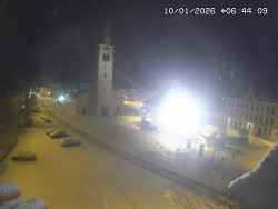 Náměstí, koste sv. Markéty