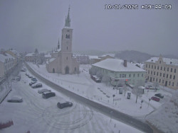 Náměstí, koste sv. Markéty