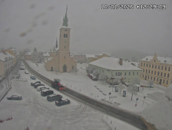 Náměstí, koste sv. Markéty