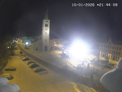 Náměstí, koste sv. Markéty