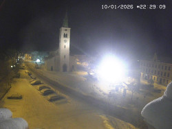 Náměstí, koste sv. Markéty