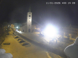 Náměstí, koste sv. Markéty