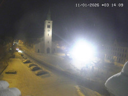 Náměstí, koste sv. Markéty