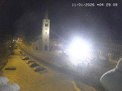 Náměstí, koste sv. Markéty