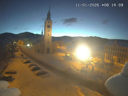 Náměstí, koste sv. Markéty