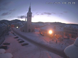 Náměstí, koste sv. Markéty