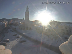 Náměstí, koste sv. Markéty