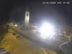 Náměstí, koste sv. Markéty