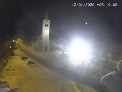 Náměstí, koste sv. Markéty