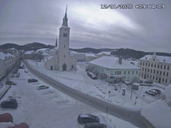 Náměstí, koste sv. Markéty