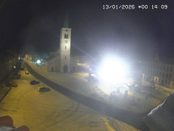 Náměstí, koste sv. Markéty