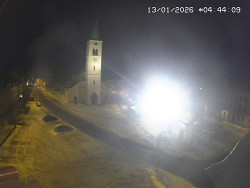 Náměstí, koste sv. Markéty