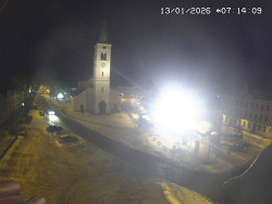 Náměstí, koste sv. Markéty