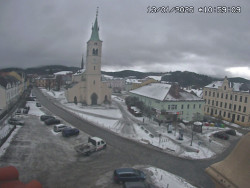 Náměstí, koste sv. Markéty