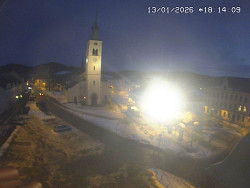 Náměstí, koste sv. Markéty