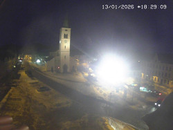 Náměstí, koste sv. Markéty