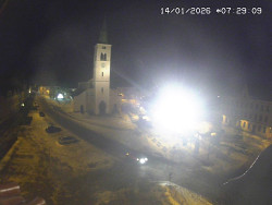 Náměstí, koste sv. Markéty