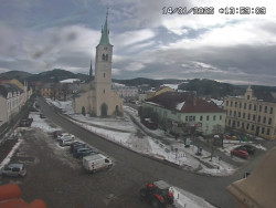 Náměstí, koste sv. Markéty