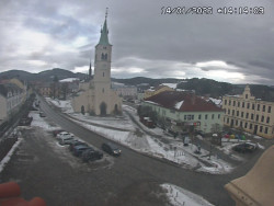 Náměstí, koste sv. Markéty