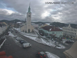 Náměstí, koste sv. Markéty