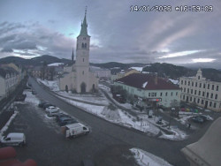 Náměstí, koste sv. Markéty