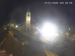 Náměstí, koste sv. Markéty