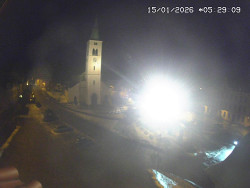 Náměstí, koste sv. Markéty