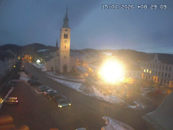 Náměstí, koste sv. Markéty